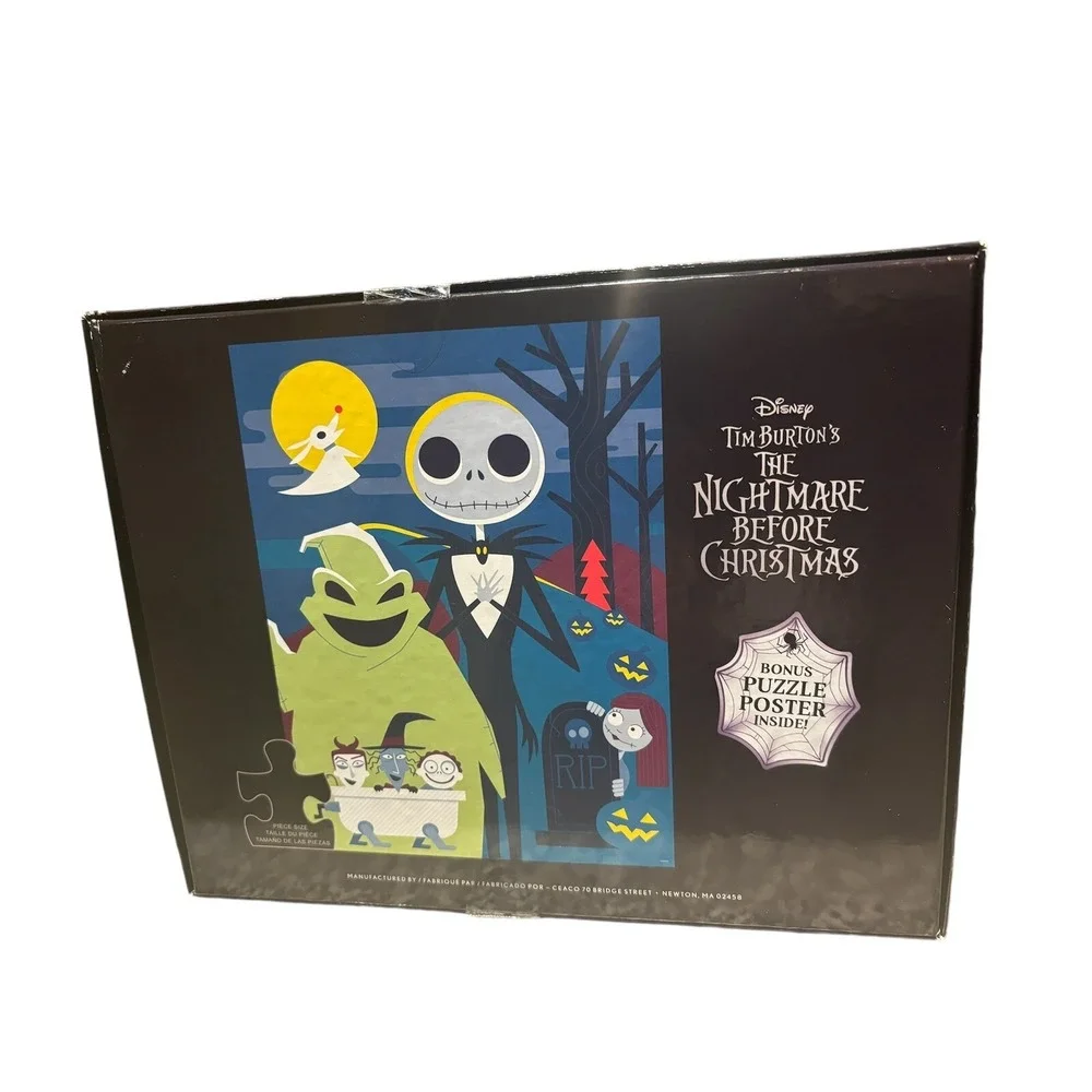 NEW The‎ Nightmare Before Christmas 300 Pieces Puzzle Disney Series 3 Jack Oogie